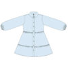 WOMEN'S DRESS L-SU-4007 BLUE