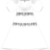 WOMEN'S DRESS L-SU-4066 WHITE