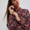 WOMEN'S SHIRT L-KO-4015 BLACK