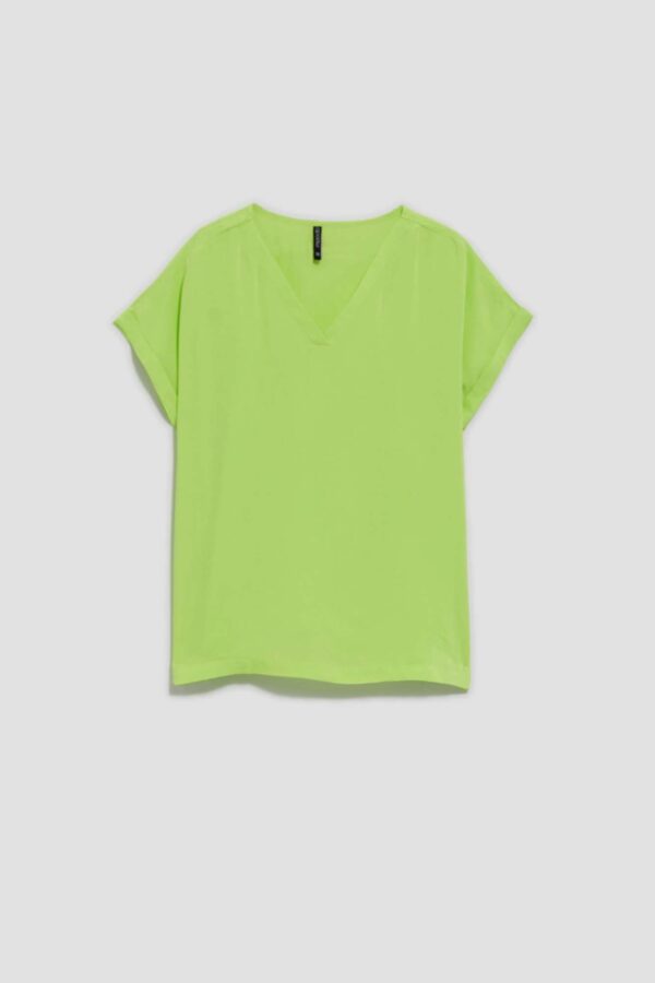 WOMEN'S SHIRT L-KO-4047 L.Green