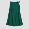 WOMEN'S SKIRT L-SC-4022 PALM LEAF