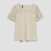 WOMEN'S T-SHIRT L-TS-4013 L.Beige