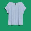 WOMEN'S T-SHIRT L-TS-4034 LIGHT BLUE