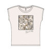 WOMEN'S T-SHIRT L-TS-4093 WHITE