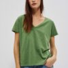 WOMEN'S T-SHIRTS L-TS-4049 OLIVE