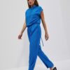 WOMEN'S TROUSERS L-SP-4027 FRESH BLUE