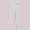 WOMEN'S TROUSERS L-SP-4028 WHITE