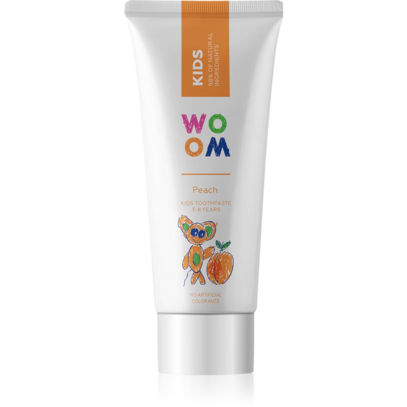WOOM Kids Peach fogkrém gyermekeknek 50 ml-Ár