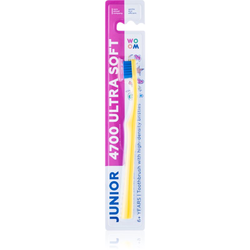 WOOM Toothbrush Junior 4700 Ultra Soft fogkefe gyermekeknek 6 éves kortól ultra gyenge 1 db-Ár