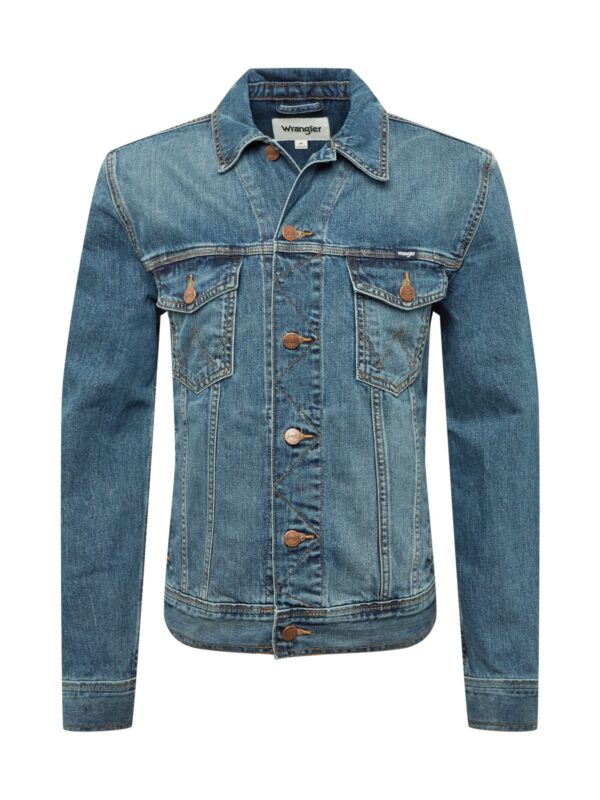 WRANGLER Átmeneti dzseki 'CLASSIC JACKET'  kék farmer