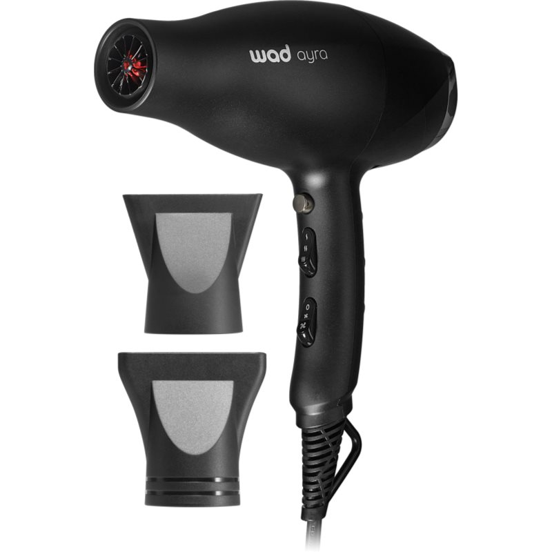 Wad Ayra Hair Dryer Chrome hajszárító Black 1 db-Ár