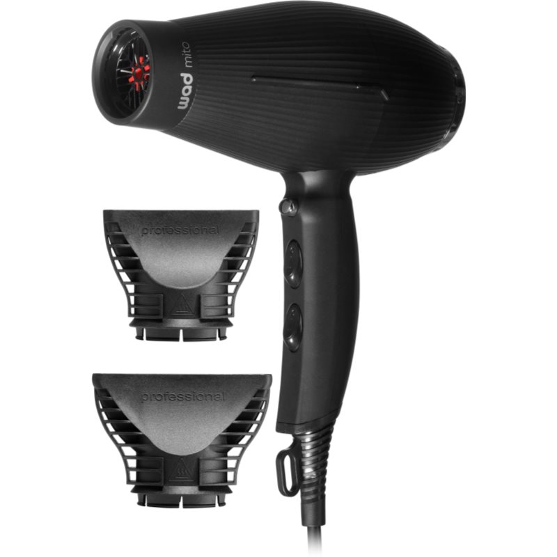 Wad Mito Hair Dryer Chrome hajszárító Black 1 db-Ár
