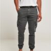 Washed Cargo Twill Jogging Pants darkshadow