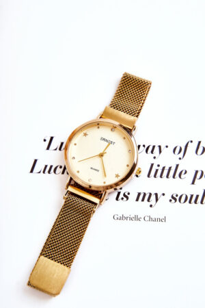 Watch On Mesh karkötő nikkelmentes ERNEST Gold