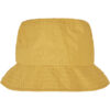Water repellent bucket cap dusty yellow