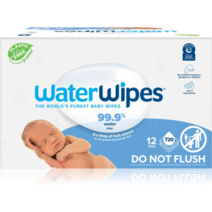 WaterWipes Baby Wipes 12 Pack finom nedves törlőkendők gyermekeknek 12x60 db-Ár