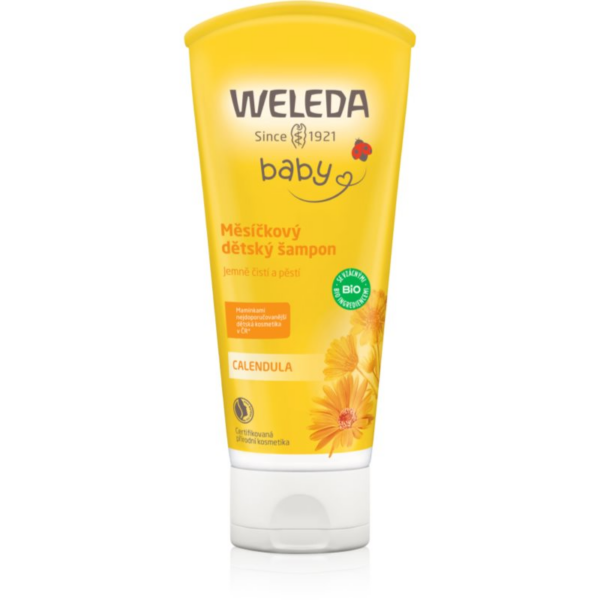 Weleda Baby and Child sampon és tusfürdő gél gyermekeknek körömvirág 200 ml-Eredeti