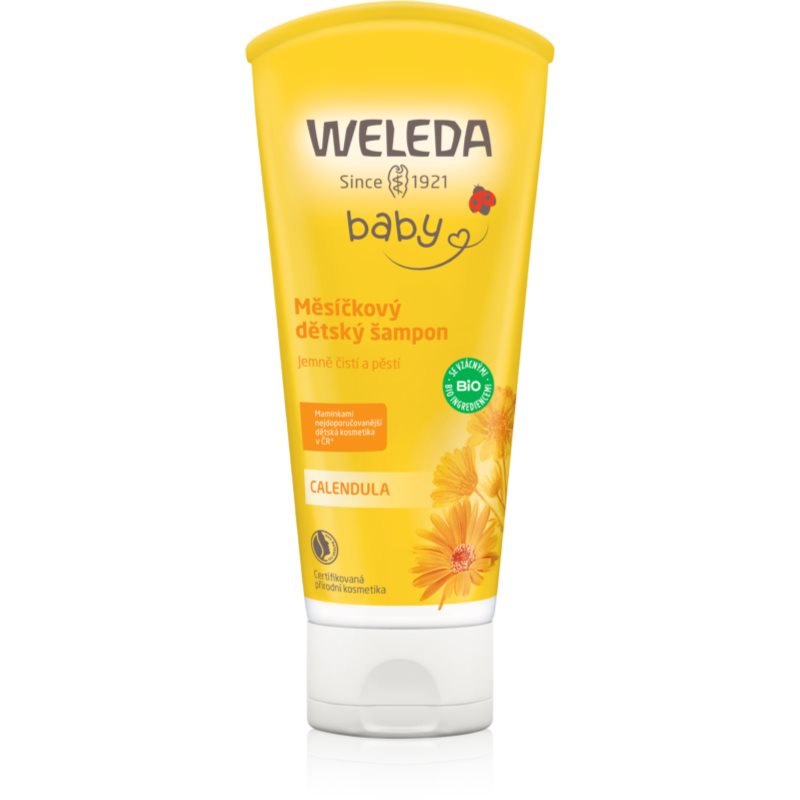 Weleda Baby and Child sampon és tusfürdő gél gyermekeknek körömvirág 200 ml-Eredeti