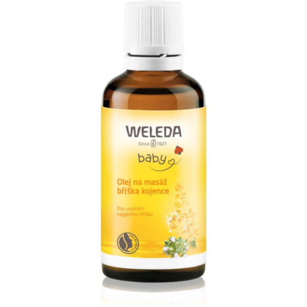Weleda Baby olaj a csecsemők hasának masszázsához 50 ml-Ár