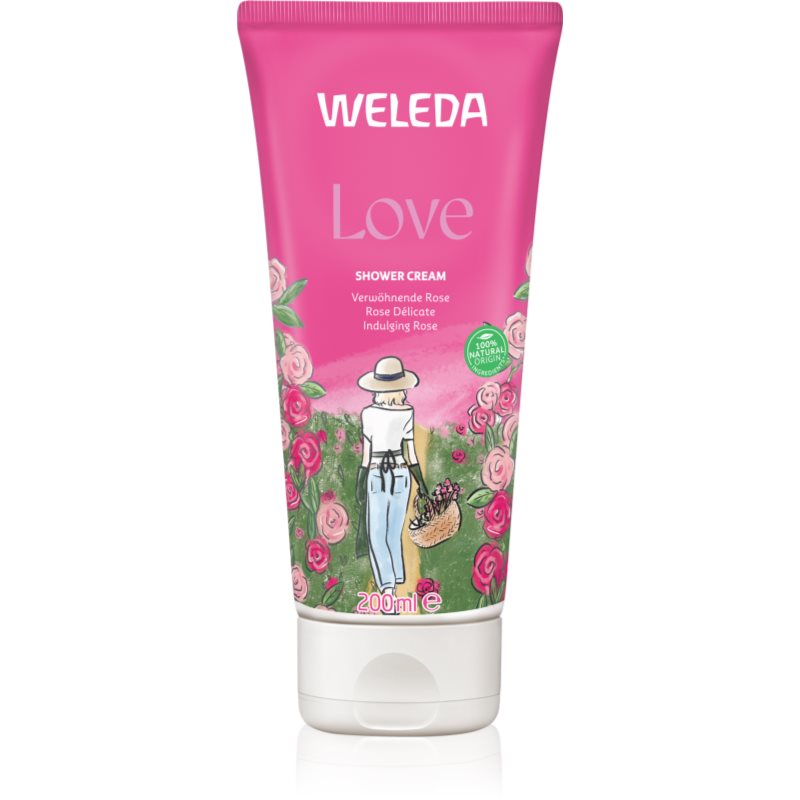 Weleda Love magával ragadó tusfürdő Rose