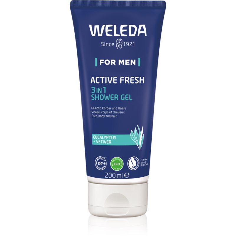 Weleda Men tusfürdő gél esszenciális olajokkal 200 ml-Eredeti