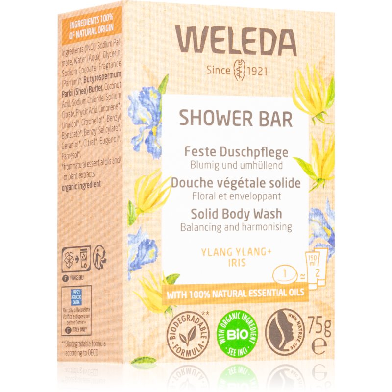 Weleda Shower Bar növényi szappan virág illattal 75 g-Ár