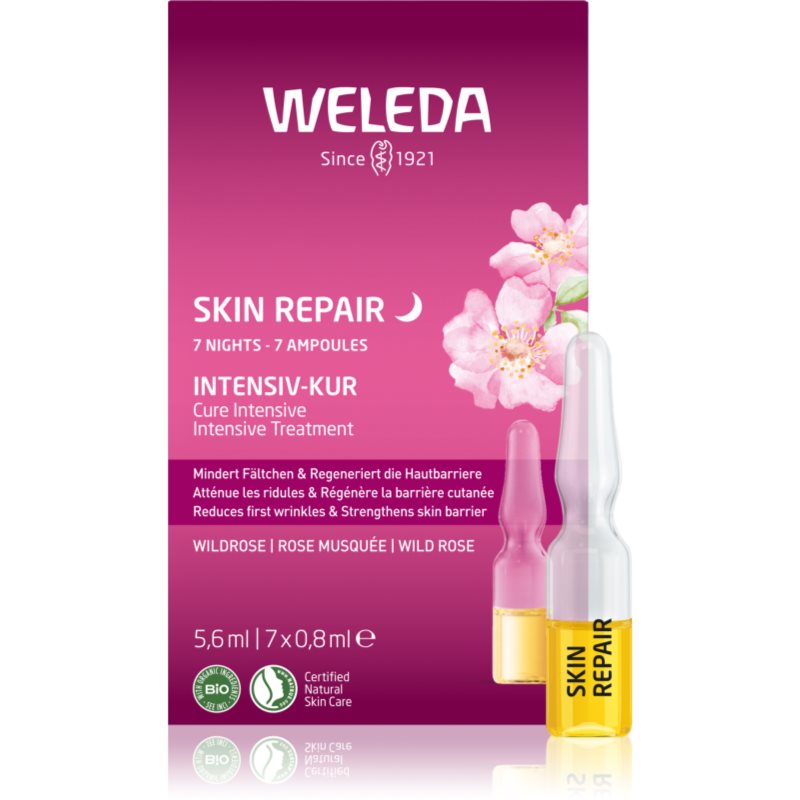 Weleda Wild rose intenzív kúra az első ráncokra 7x0