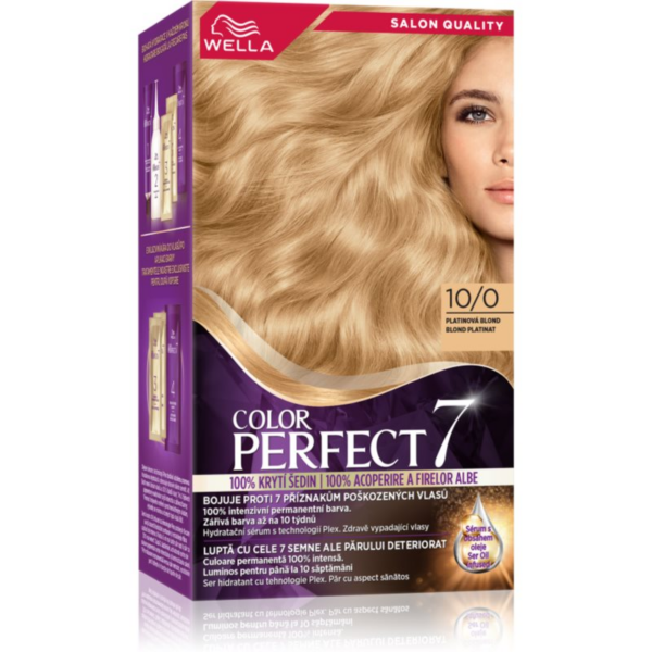 Wella Color Perfect hajfesték árnyalat 10/0 Platinium Blonde 1 db-Ár