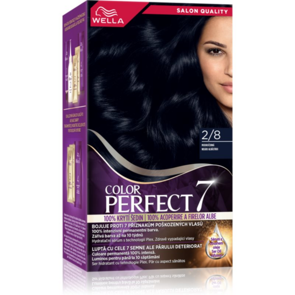 Wella Color Perfect hajfesték árnyalat 2/8 Blue Black 1 db-Ár