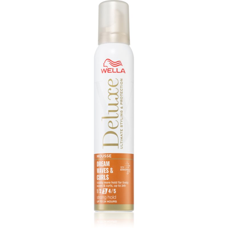 Wella Deluxe Dream Waves & Curls fixáló hab a hullámos és göndör hajra 200 ml-Ár