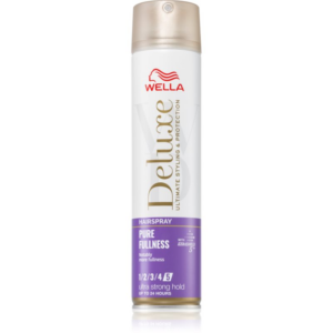 Wella Deluxe Pure Fullness Hajlakk az extra erős tartásért dús hatásért 250 ml-Ár