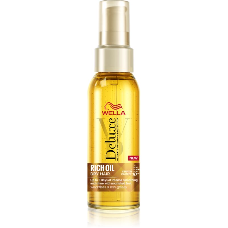 Wella Deluxe Rich Oil tápláló olaj száraz hajra 100 ml-Ár