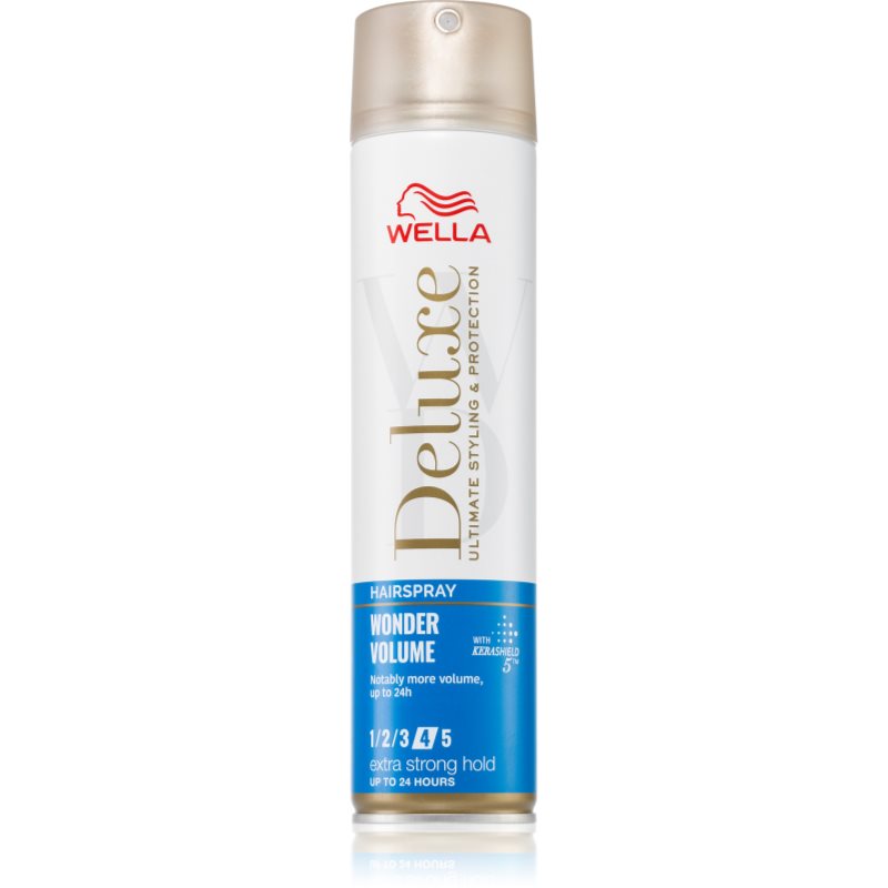 Wella Deluxe Wonder Volume hajlakk erős fixálással dús hatásért 250 ml-Ár