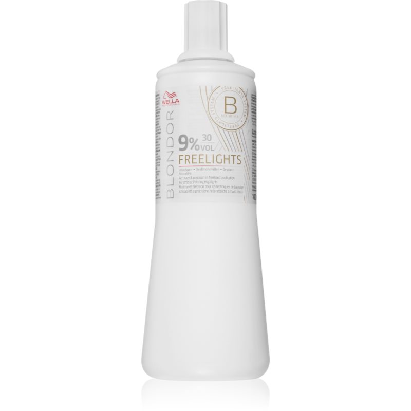 Wella Professionals Blondor Freelights színelőhívó emulzió (9% 30 Vol) 1000 ml-Eredeti