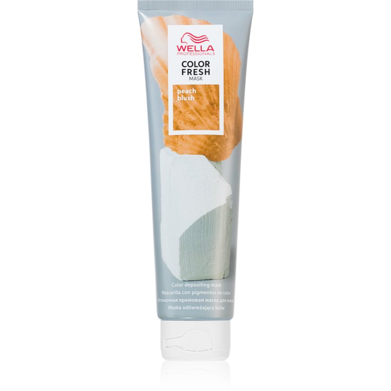 Wella Professionals Color Fresh színező pakolás minden hajtípusra árnyalat Peach Blush 150 ml-Ár