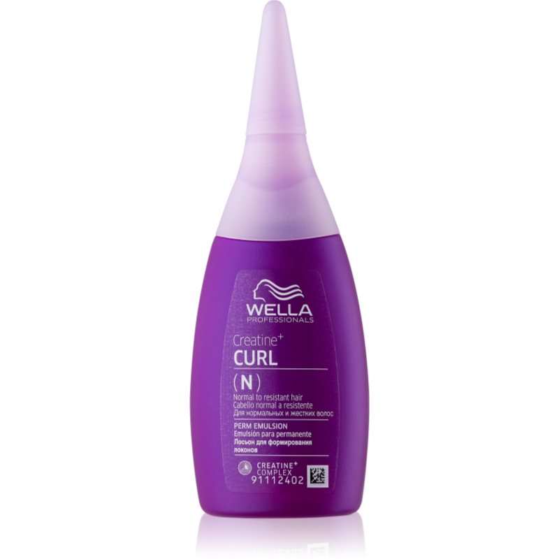 Wella Professionals Creatine+ Curl dauer ellenálló természetes hajra Curl N 75 ml-Eredeti