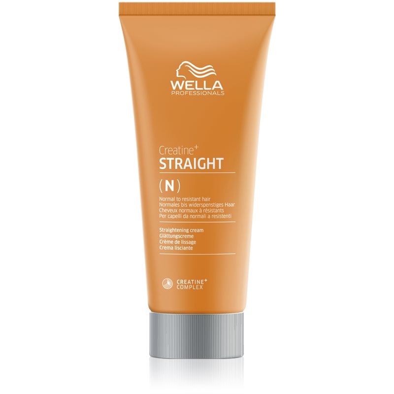 Wella Professionals Creatine+ Straight krém  a haj kiegyenesítésére minden hajtípusra Straight N 200 ml-Ár