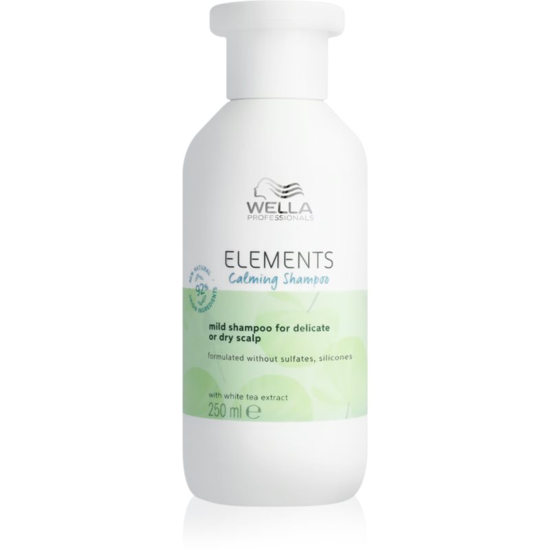 Wella Professionals Elements Calming hidratáló és nyugtató sampon érzékeny fejbőrre 250 ml-Ár