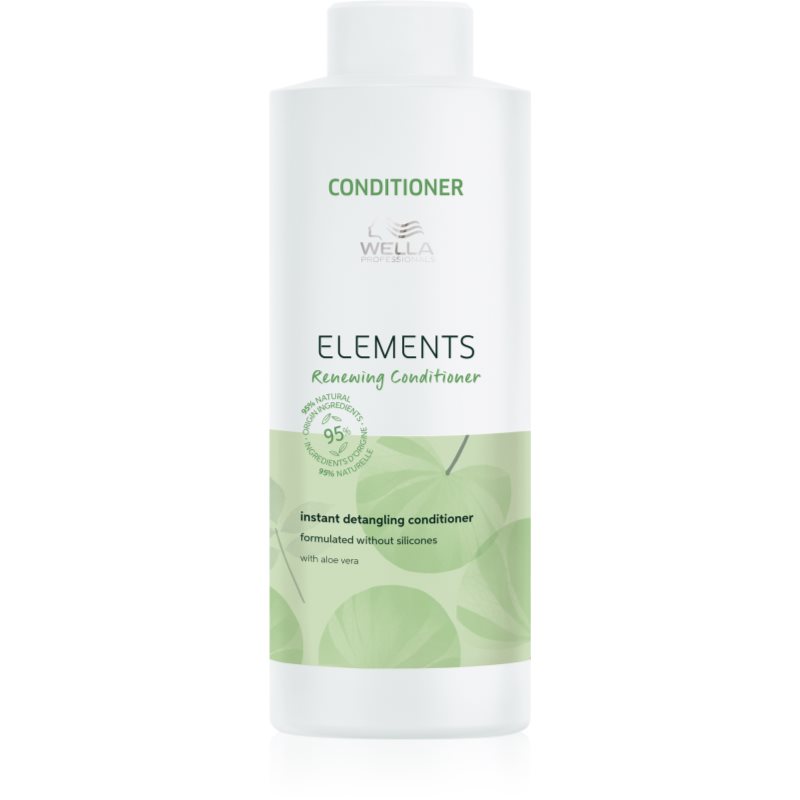 Wella Professionals Elements Renewing megújító kondicionáló a fénylő és selymes hajért 1000 ml-Ár