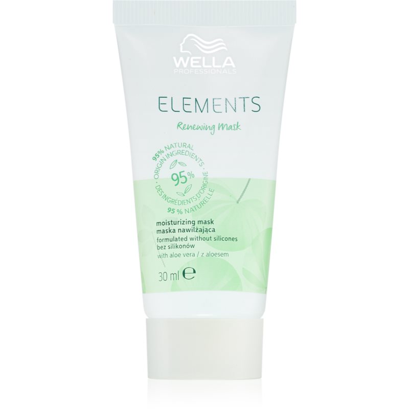 Wella Professionals Elements Renewing megújító maszk a fénylő és selymes hajért 30 ml-Ár
