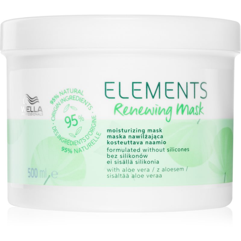 Wella Professionals Elements Renewing megújító maszk a fénylő és selymes hajért 500 ml-Ár