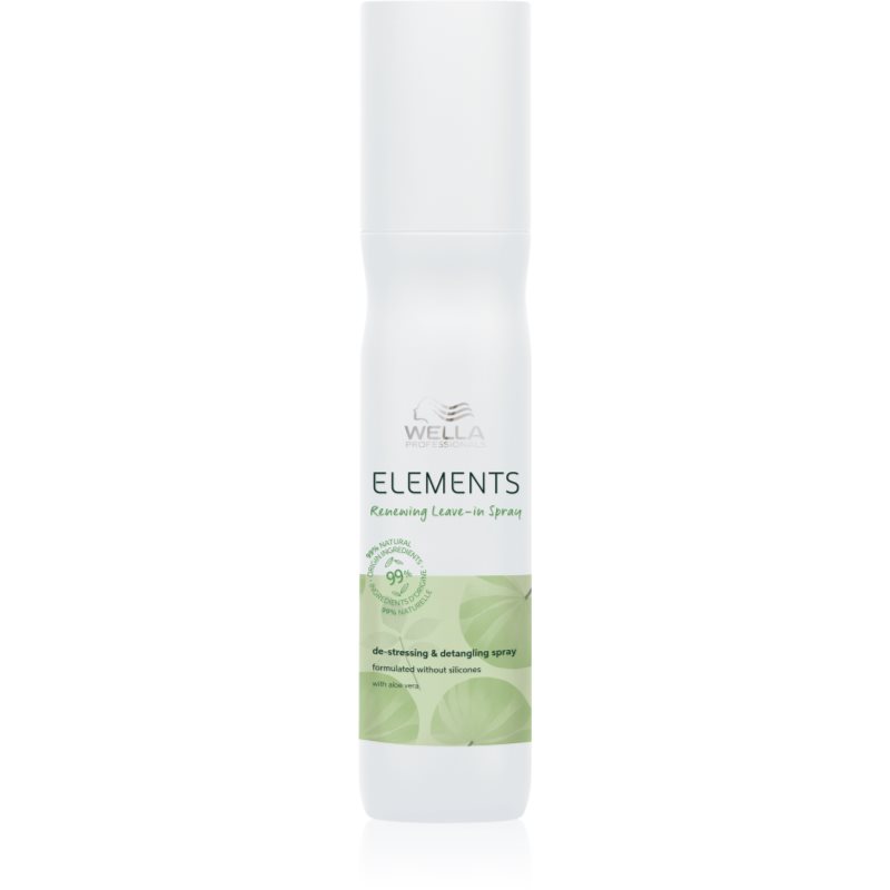 Wella Professionals Elements Renewing öblítés nélküli kondicionáló a fénylő és selymes hajért 150 ml-Ár