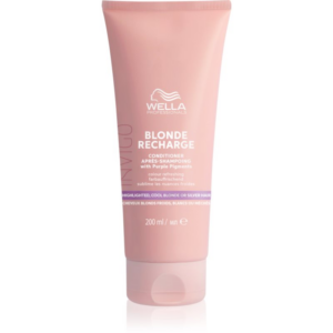 Wella Professionals Invigo Blonde Recharge lila kondicionáló semlegesíti a sárgás tónusokat 200 ml-Ár