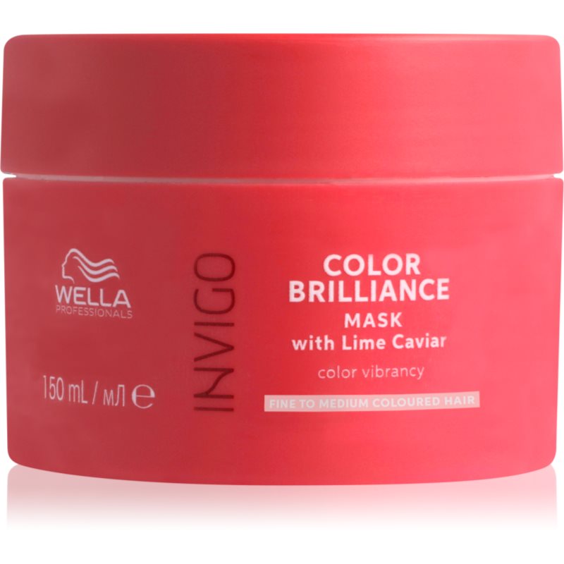 Wella Professionals Invigo Color Brilliance hidratáló maszk a finom hajért 150 ml-Ár