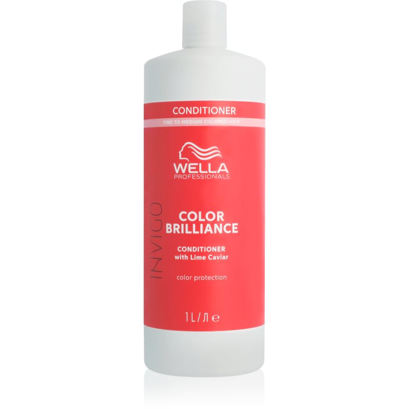 Wella Professionals Invigo Color Brilliance kondicionáló festett hajra vékonyszálú és normál hajra 1000 ml-Ár