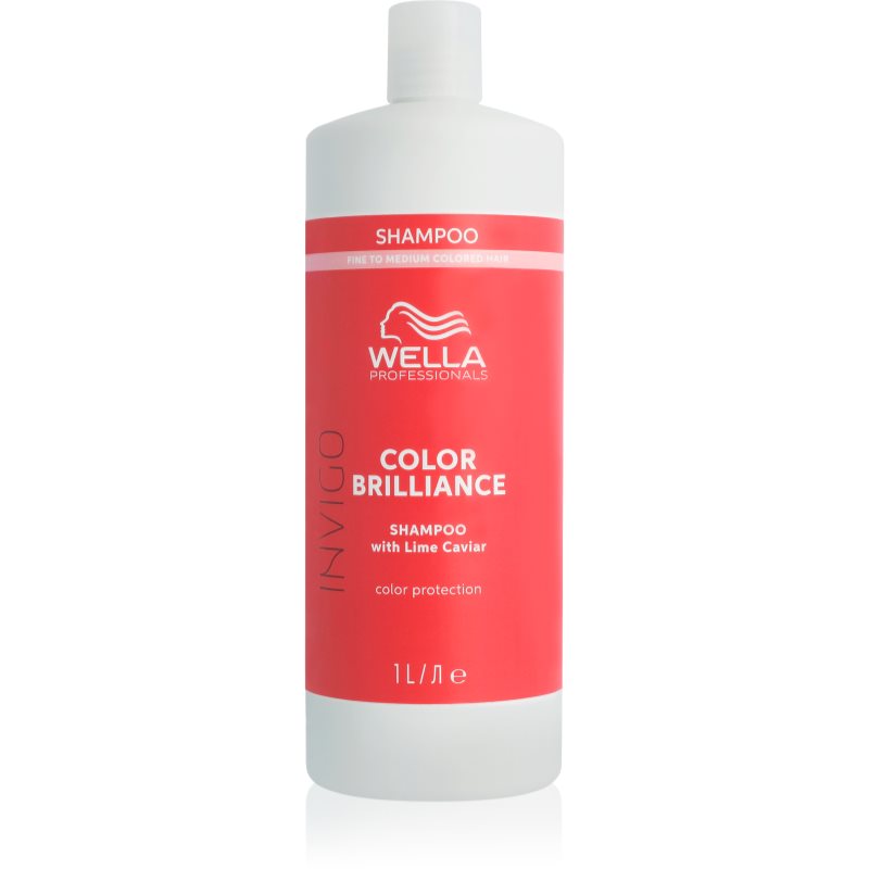 Wella Professionals Invigo Color Brilliance sampon normál és finom hajra a szín védelméért 1000 ml-Ár