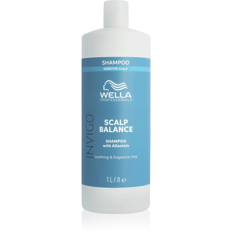 Wella Professionals Invigo Scalp Balance hidratáló és nyugtató sampon érzékeny fejbőrre 1000 ml-Ár