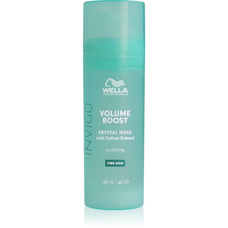 Wella Professionals Invigo Volume Boost intenzív pakolás a vékony szálú haj dússágáért 145 ml-Ár