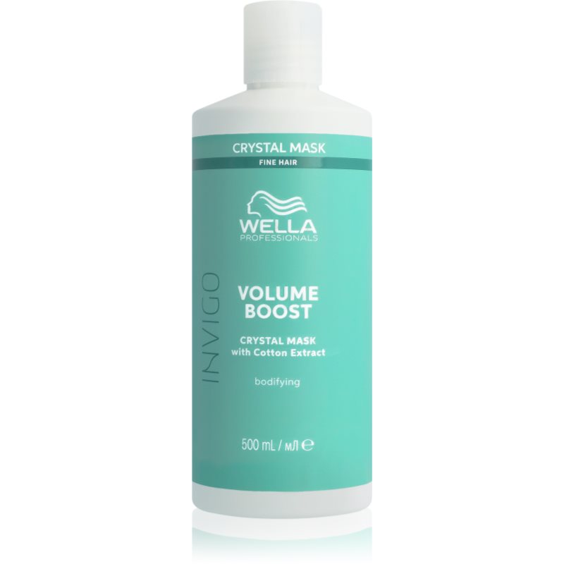 Wella Professionals Invigo Volume Boost intenzív pakolás a vékony szálú haj dússágáért 500 ml-Ár