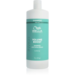 Wella Professionals Invigo Volume Boost tömegnövelő sampon a selymes hajért 1000 ml-Ár